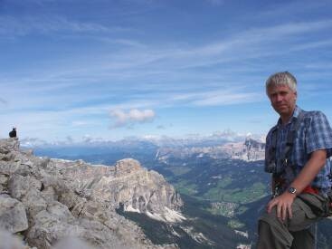 Karsten in den Dolomiten